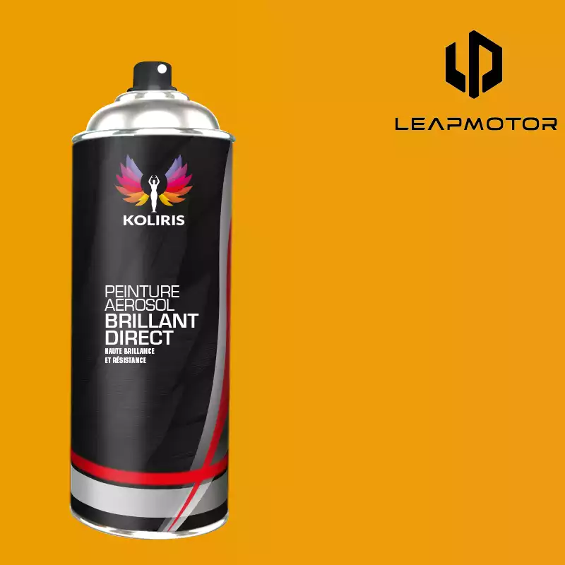 Bombe de peinture voiture 1K brillant Leap Motor 400ml