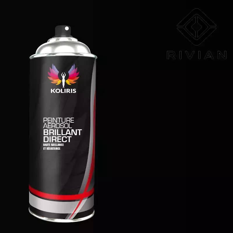 Bombe de peinture voiture 1K brillant Rivian 400ml