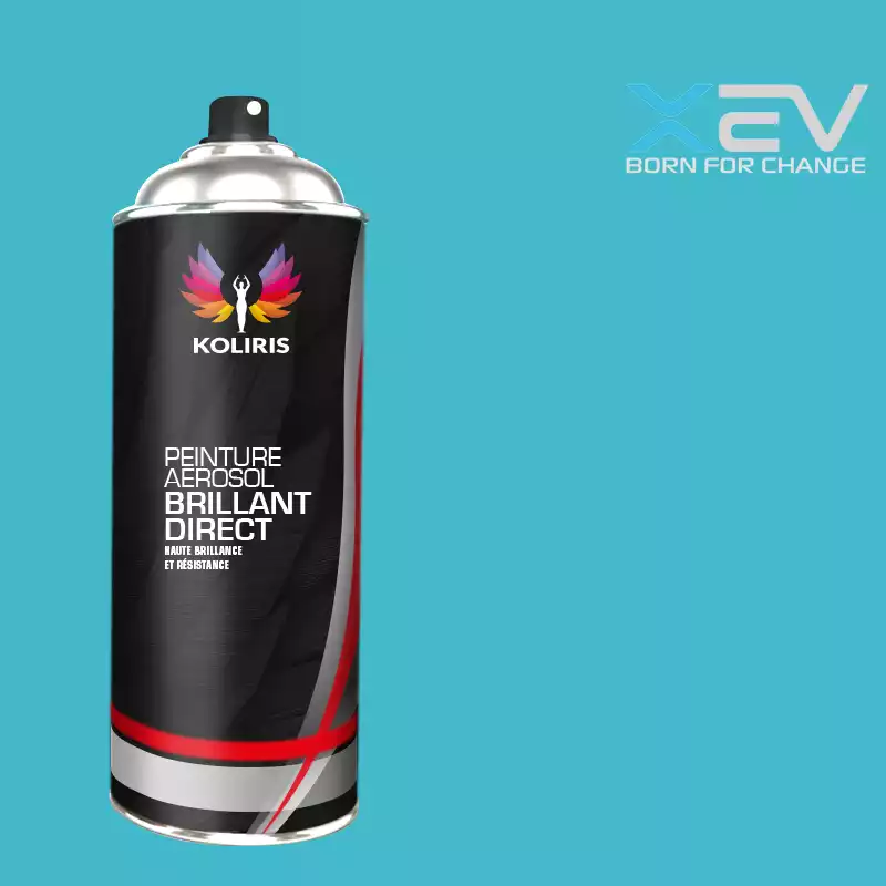 Bombe de peinture voiture 1K brillant Xev 400ml