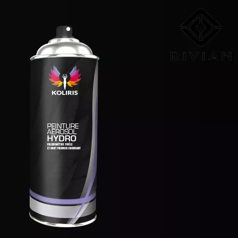 Bombe de peinture voiture hydro Rivian 400ml