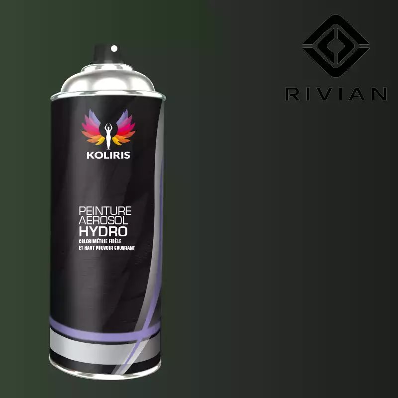 Bombe de peinture voiture hydro Rivian 400ml