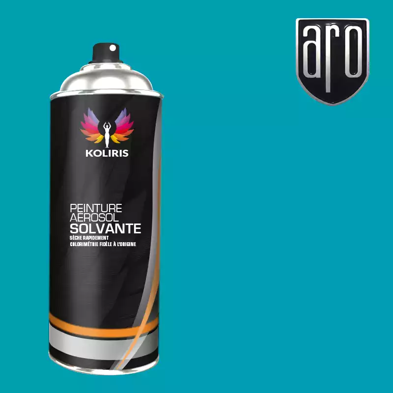 Bombe de peinture voiture solvant Aro 400ml