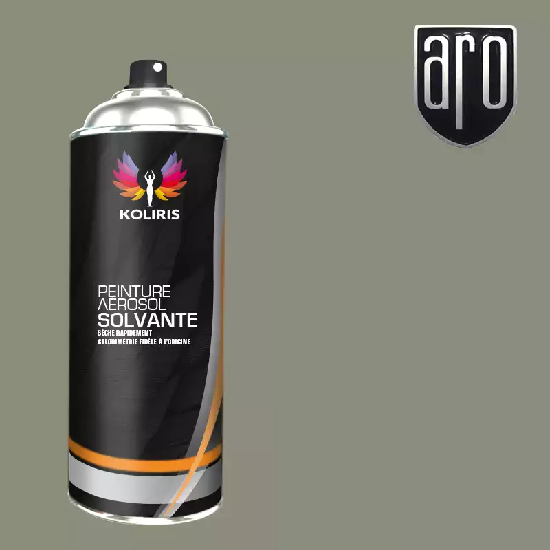 Bombe de peinture voiture solvant Aro 400ml