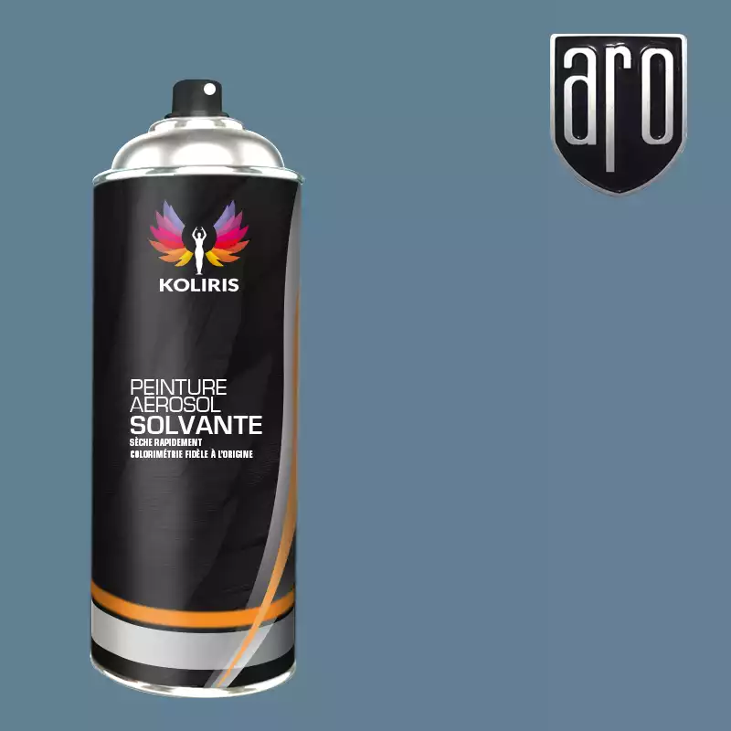 Bombe de peinture voiture solvant Aro 400ml