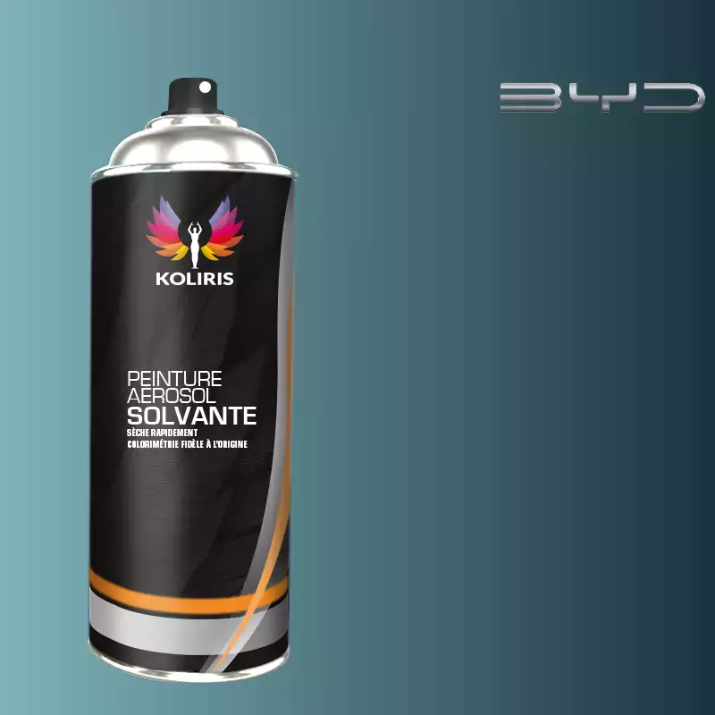 Bombe de peinture voiture solvant Byd Auto 400ml