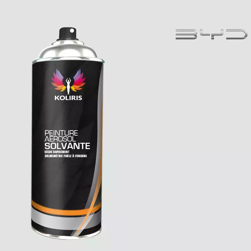 Bombe de peinture voiture solvant Byd Auto 400ml