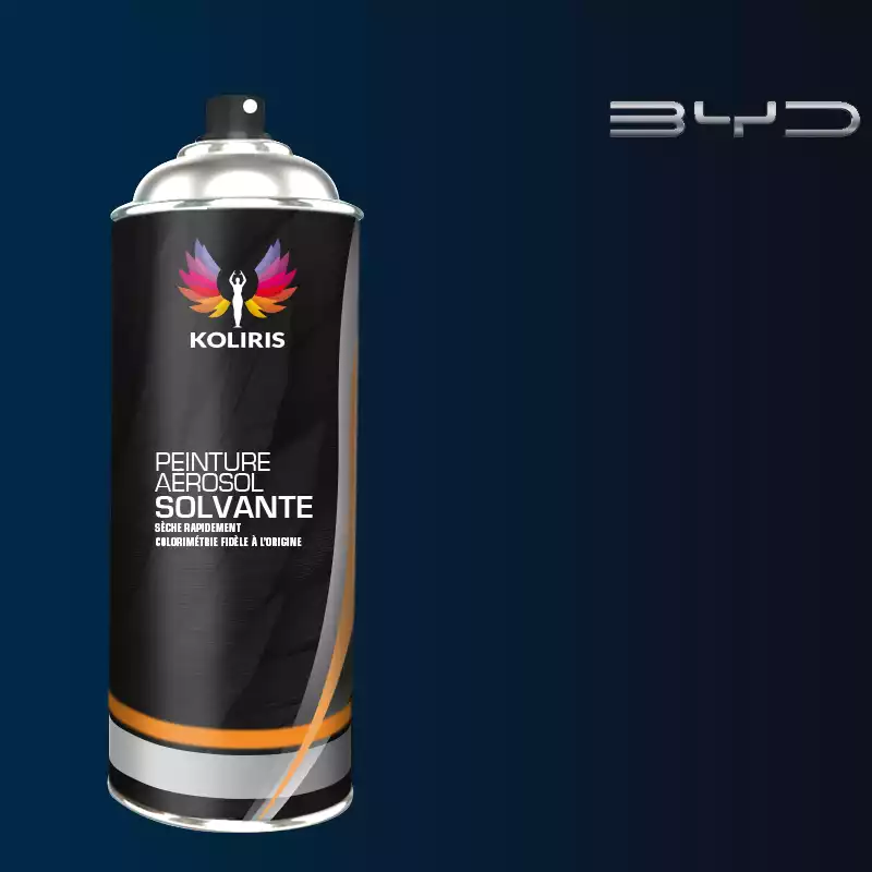 Bombe de peinture voiture solvant Byd Auto 400ml