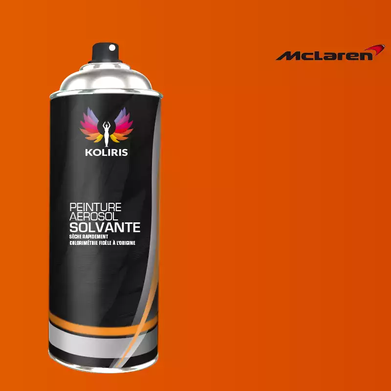 Bombe de peinture voiture solvant Mclaren 400ml