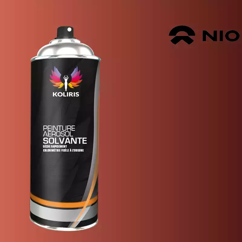 Bombe de peinture voiture solvant Nio 400ml