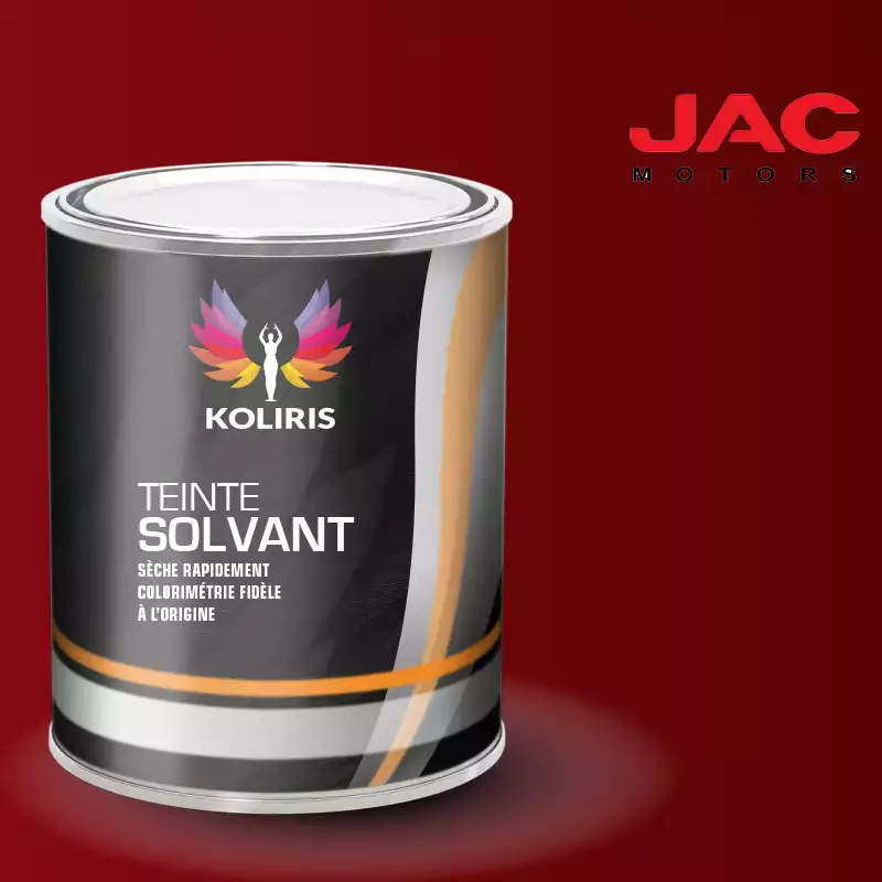 Peinture utilitaire - camion solvant Jac Motors