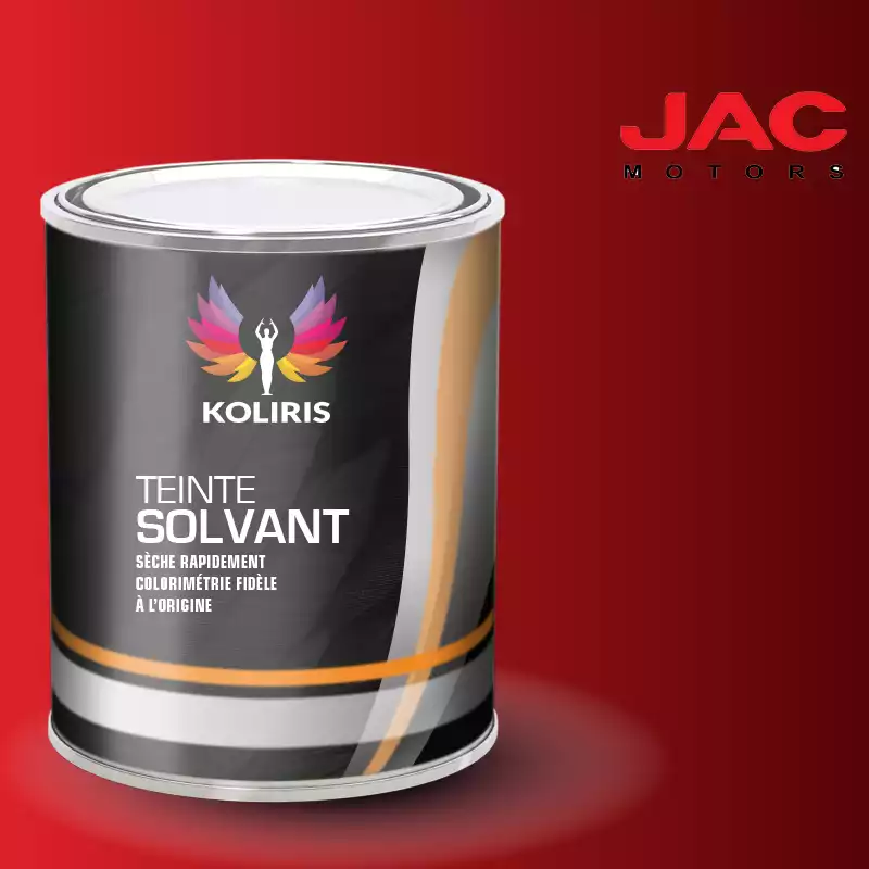 Peinture utilitaire - camion solvant Jac Motors