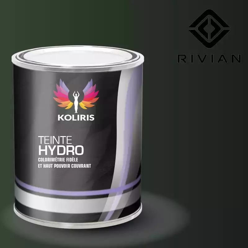 Peinture voiture hydro Rivian