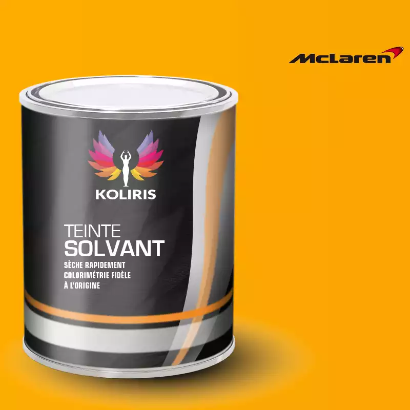 Peinture voiture solvant Mclaren