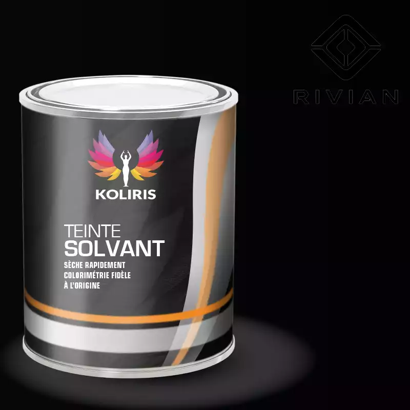 Peinture voiture solvant Rivian