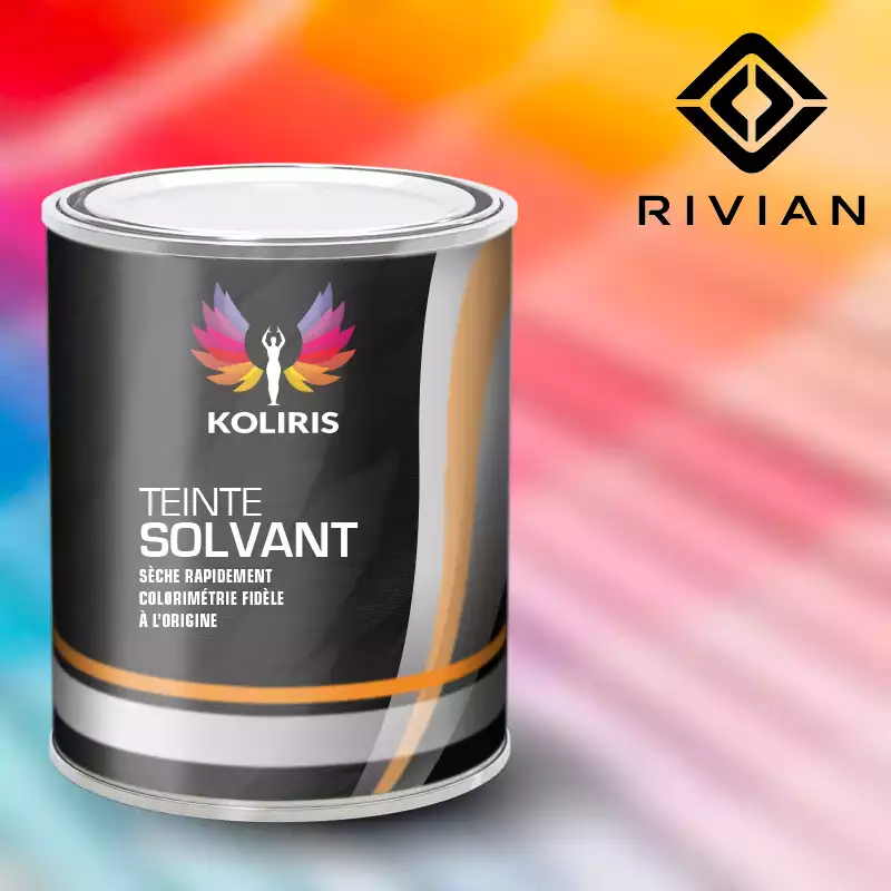 Peinture voiture solvant Rivian