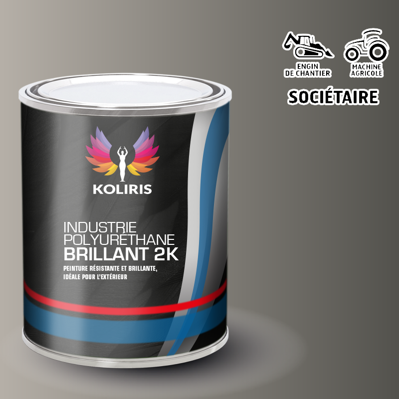 Peinture industrie 2K PU brillante Agricole et Engin de chantier