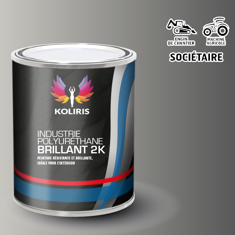 Peinture industrie 2K PU brillante Agricole et Engin de chantier