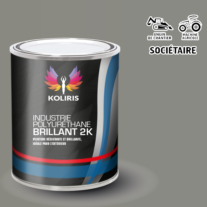 Peinture industrie 2K PU brillante Agricole et Engin de chantier