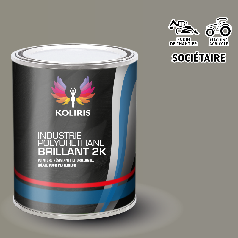 Peinture industrie 2K PU brillante Agricole et Engin de chantier