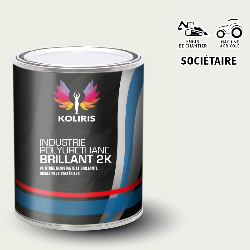 Peinture industrie 2K PU brillante Agricole et Engin de chantier