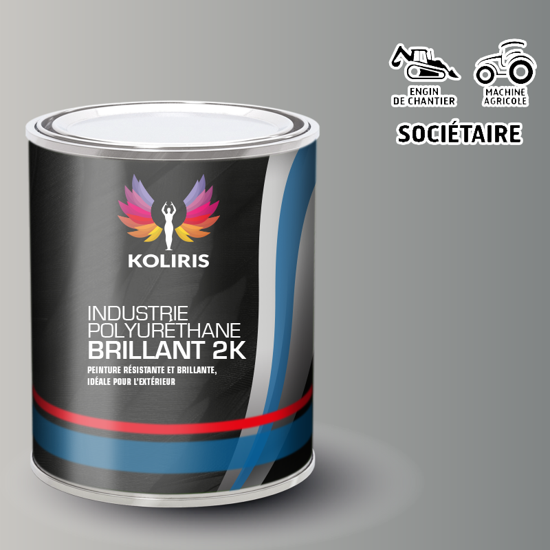 Peinture industrie 2K PU brillante Agricole et Engin de chantier