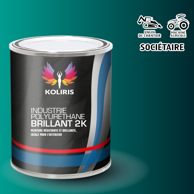 Peinture industrie 2K PU brillante Agricole et Engin de chantier