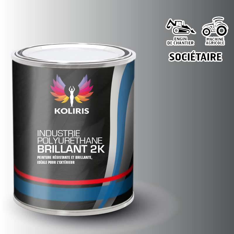 Peinture industrie 2K PU brillante Agricole et Engin de chantier