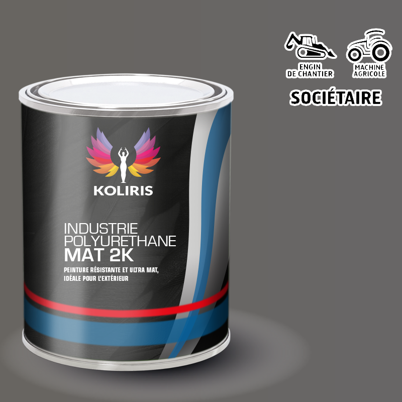 Peinture industrie 2K PU mat Agricole et Engin de chantier