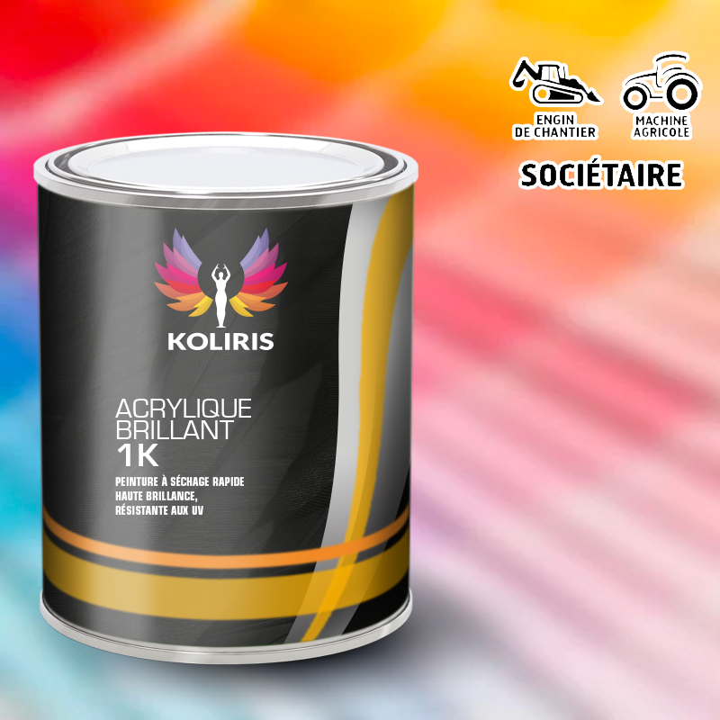 Peinture industrielle brillante Agricole et Engin de chantier