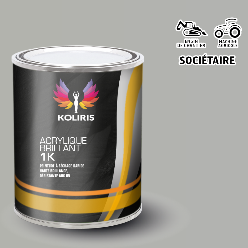 Peinture industrielle brillante Agricole et Engin de chantier