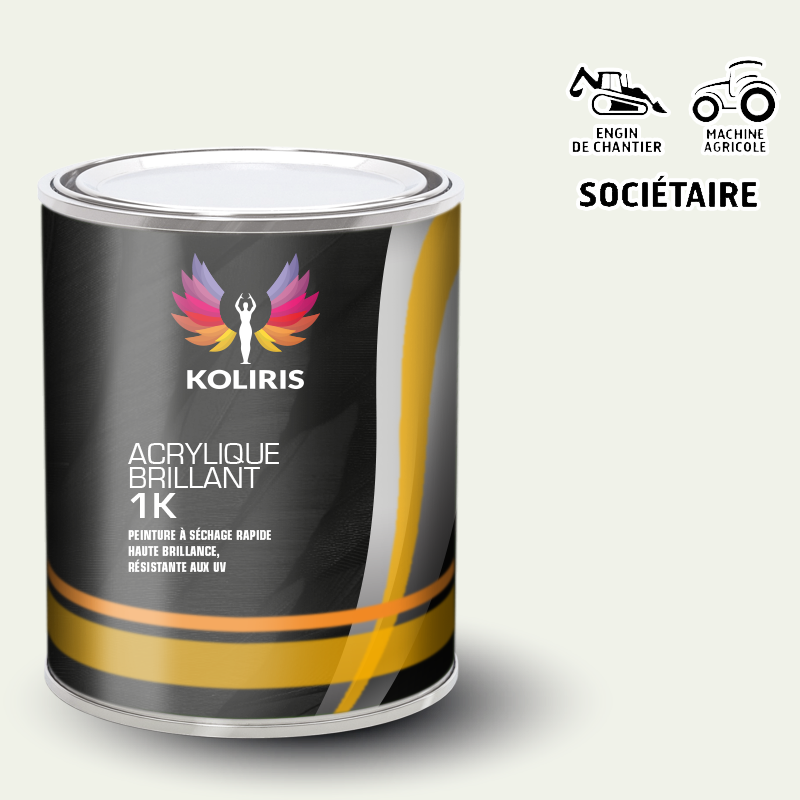 Peinture industrielle brillante Agricole et Engin de chantier