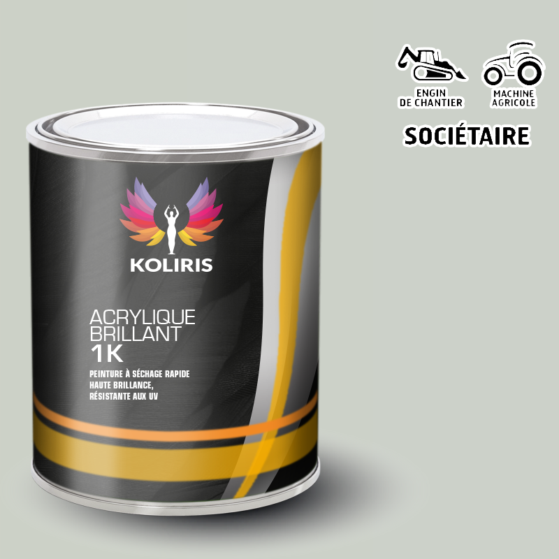 Peinture industrielle brillante Agricole et Engin de chantier