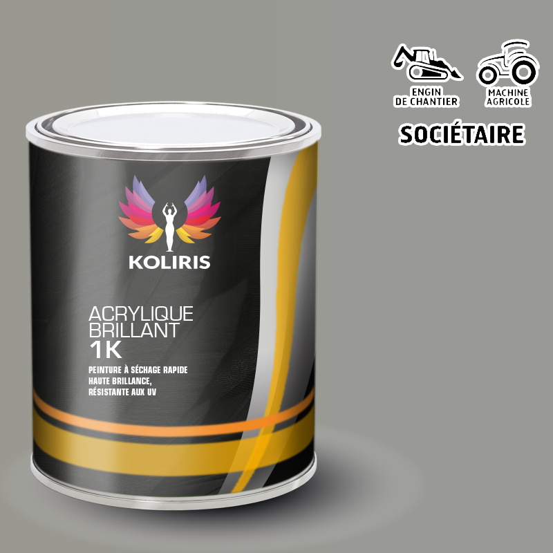 Peinture industrielle brillante Agricole et Engin de chantier