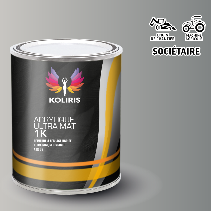 Peinture industrielle mat Agricole et Engin de chantier