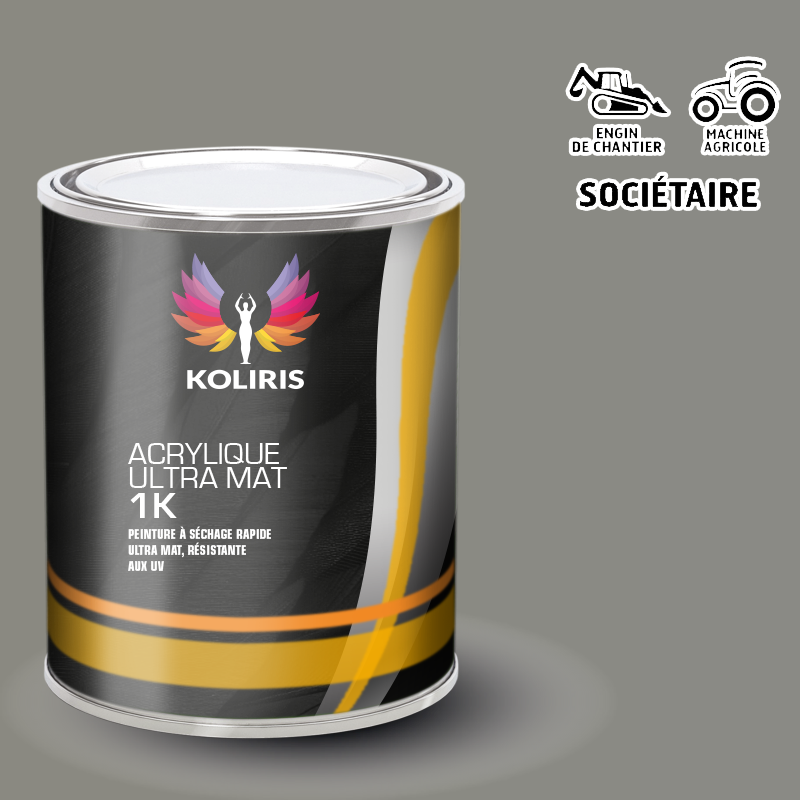 Peinture industrielle mat Agricole et Engin de chantier