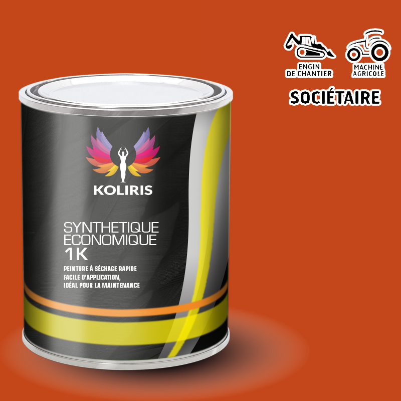 Peinture industrielle maintenance Agricole et Engin de chantier