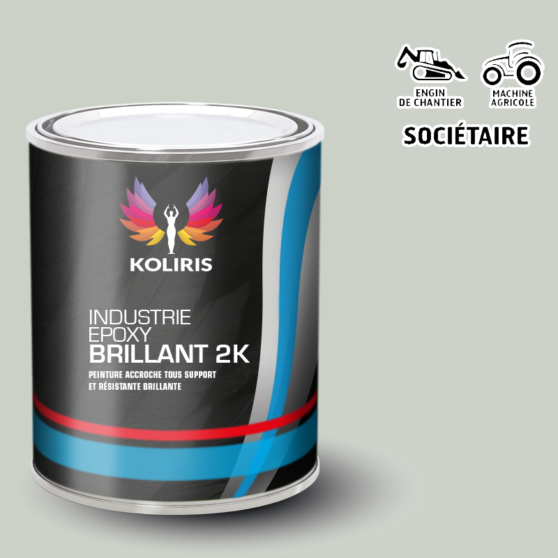 Peinture époxy 2K brillant Agricole et Engin de chantier